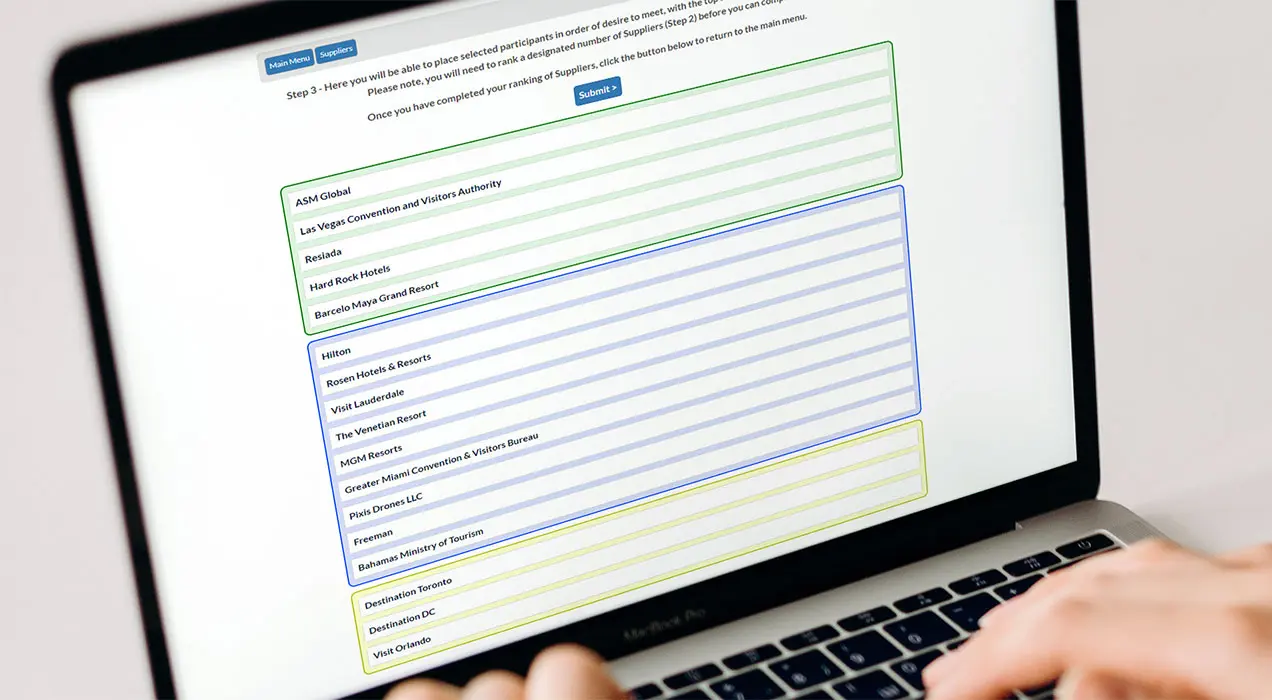 Matchmaking for events