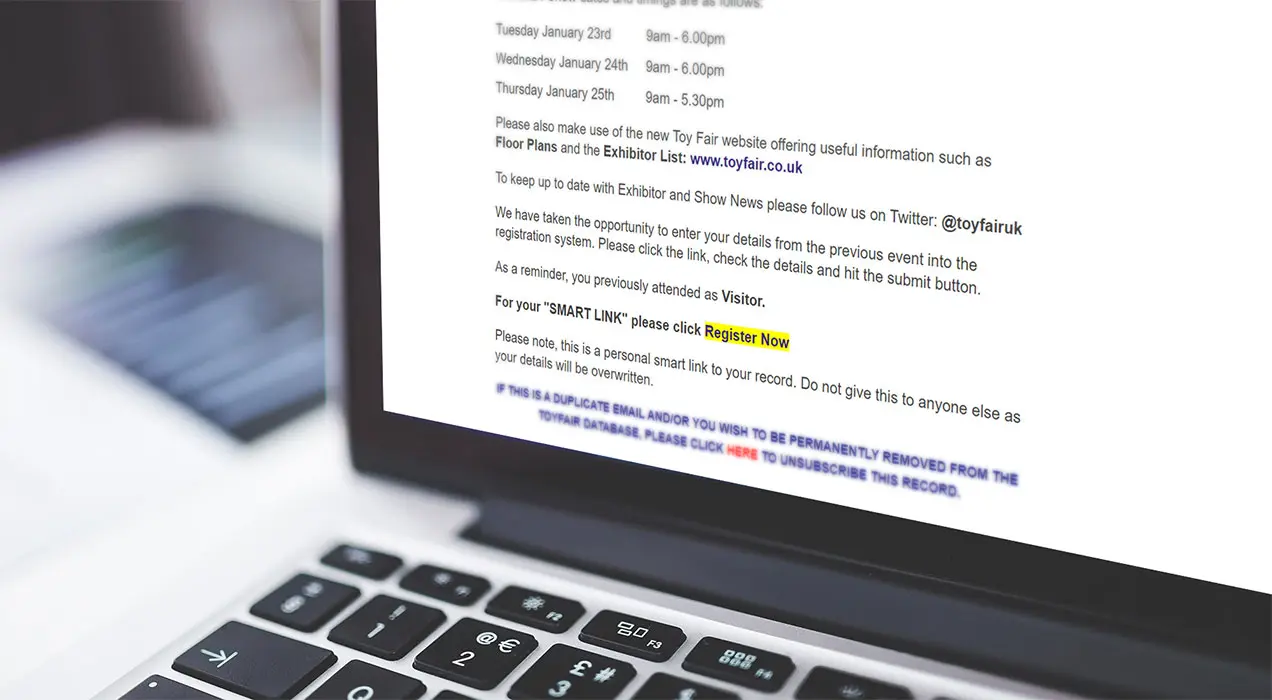 Smart invitation email with EventReference